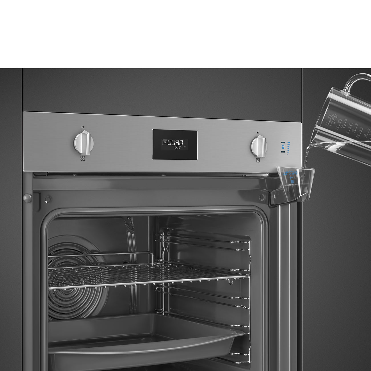 SMEG SO6401S2X FORNO INCASSO VAPORE COMBINATO FUNZIONE PIZZA VAPOR CLEAN |  eBay