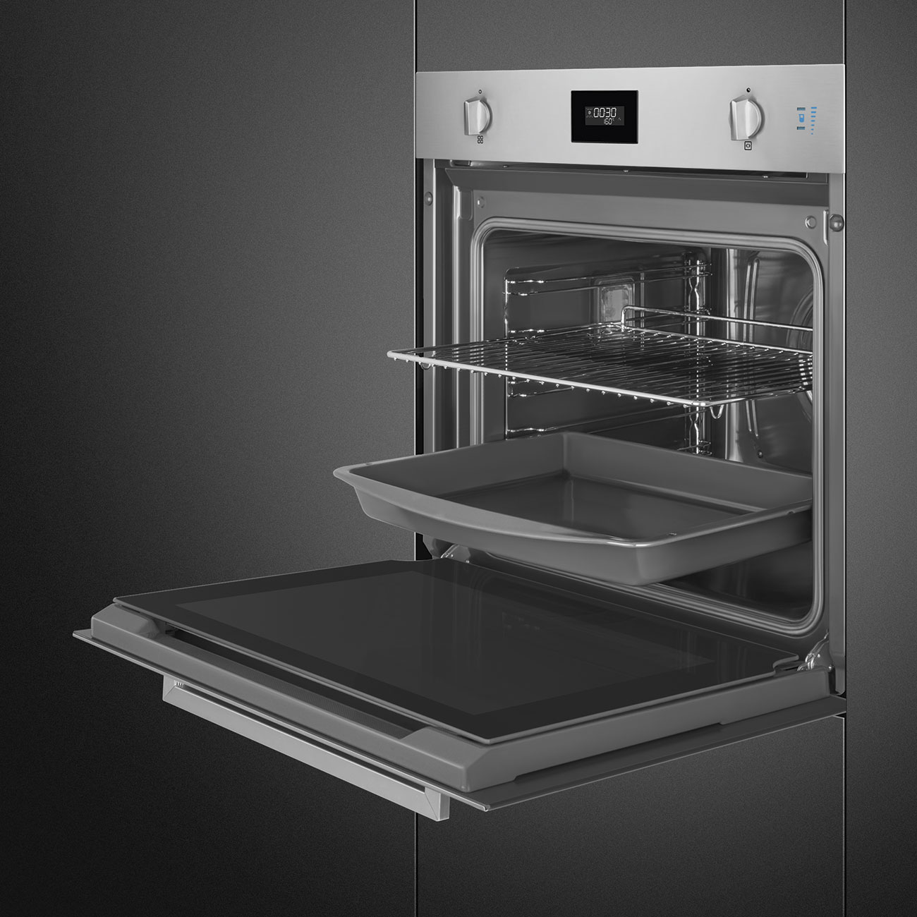 SMEG SO6401S2X FORNO INCASSO VAPORE COMBINATO FUNZIONE PIZZA VAPOR CLEAN |  eBay